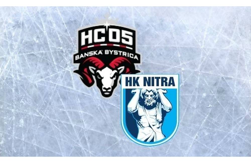 Foto: V šlágri kola HK Nitra prehrala s HC' 05 Banská Bystrica rozdielom triedy