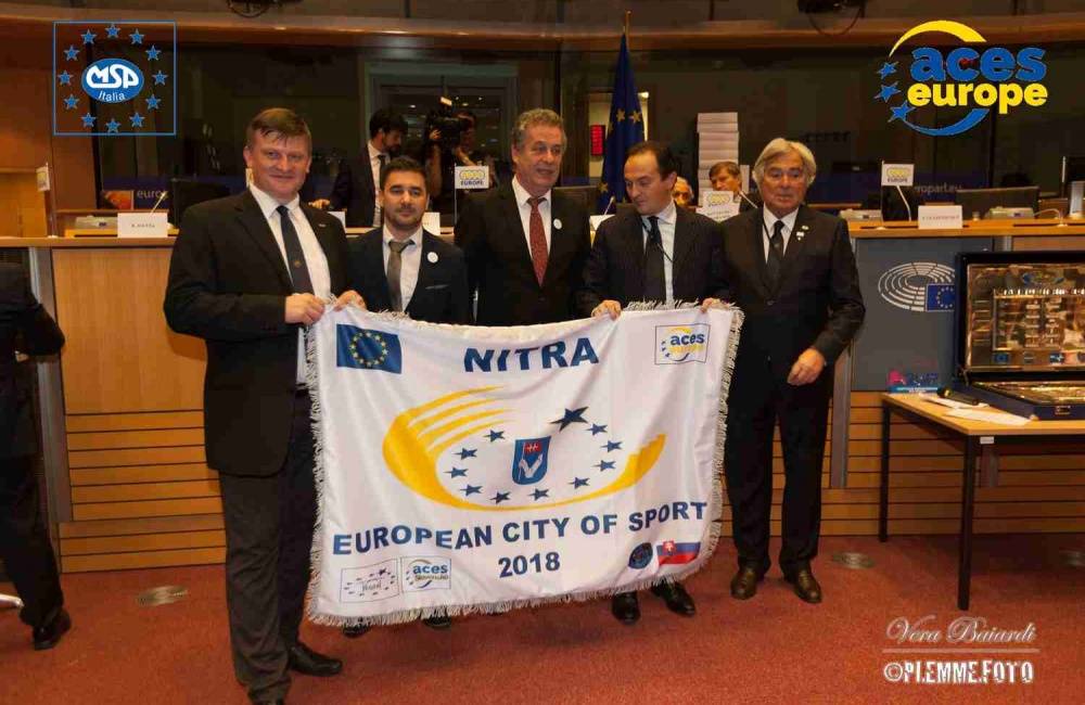 Je to oficiálne! Nitra je Európskym mestom športu pre rok 2018, pripravuje viacero noviniek