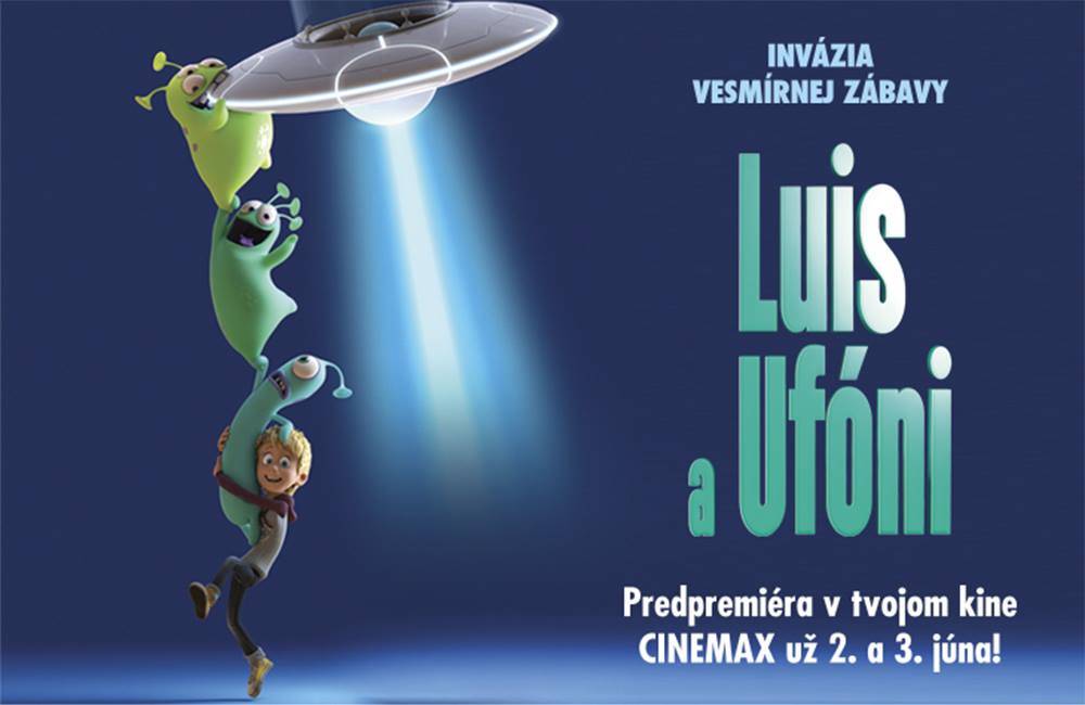 Foto: Predpremiéra: Luis a ufóni - planétu Zem čaká invázia animovanej kozmickej zábavy