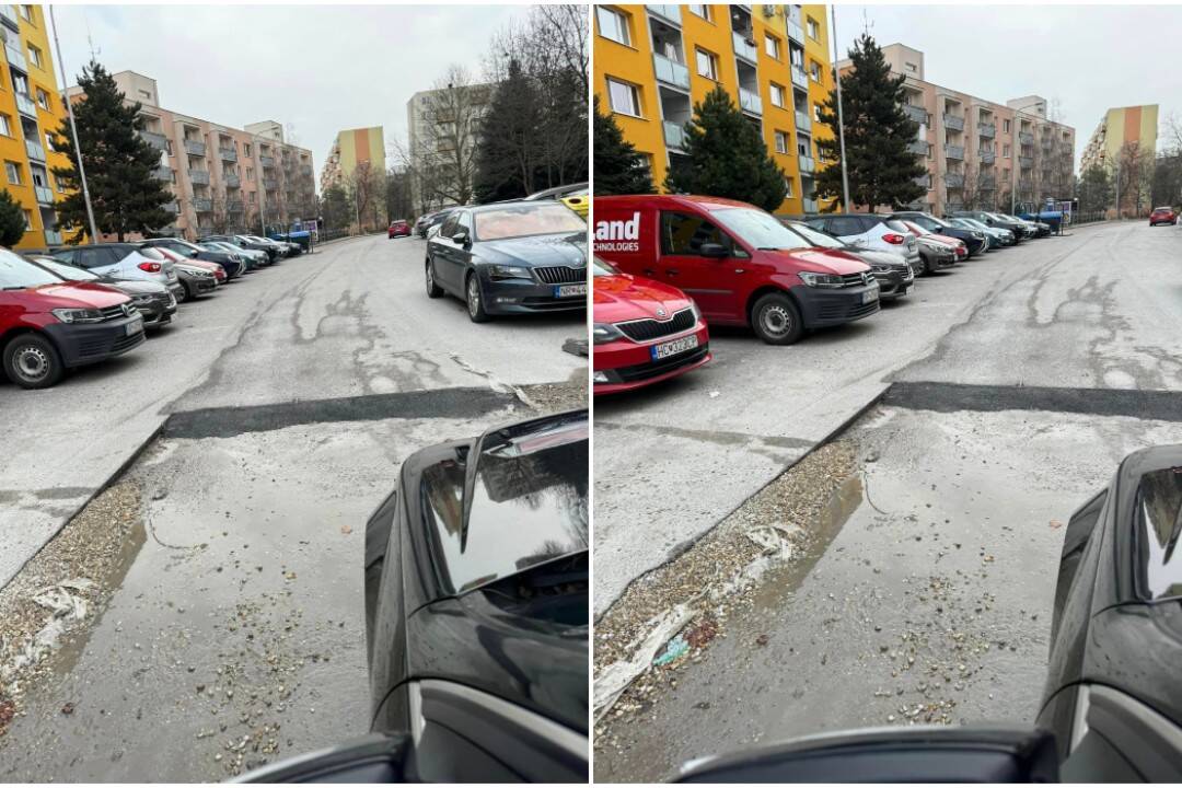 Obyvatelia Klokočiny stratili trpezlivosť s rozbitými cestami: Dajte nám asfalt a opravíme si to sami! 