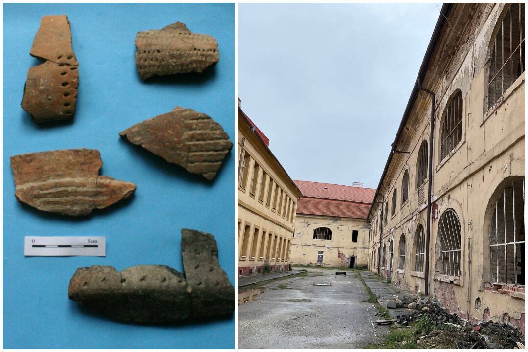 Archeológ objavil v Pevnosti Komárno 7-tisíc rokov staré stopy po osídlení aj rímske črepiny