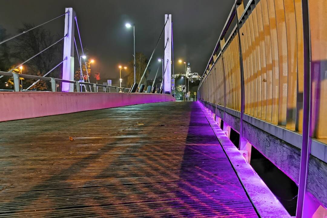 V Nitre vyjadria podporu ľuďom s epilepsiou, celý most bude svietiť na fialovo