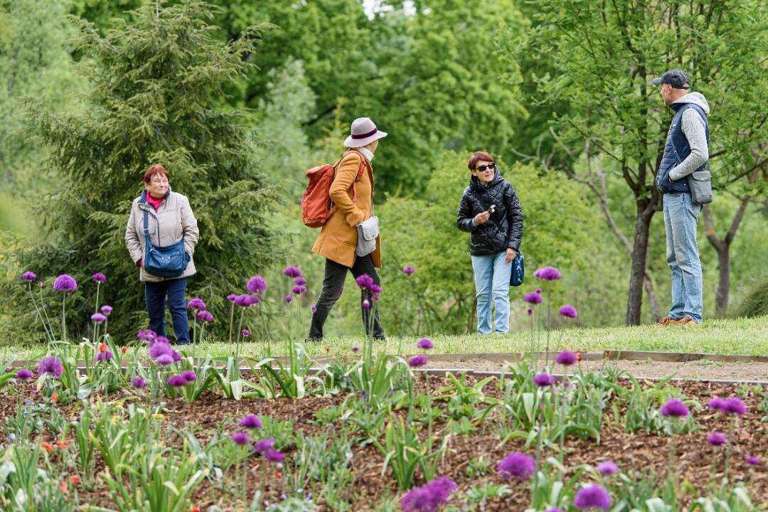 FOTO: V Botanickej záhrade SPU otvorili nový náučný chodník, je tu viac než sto druhov rastlín