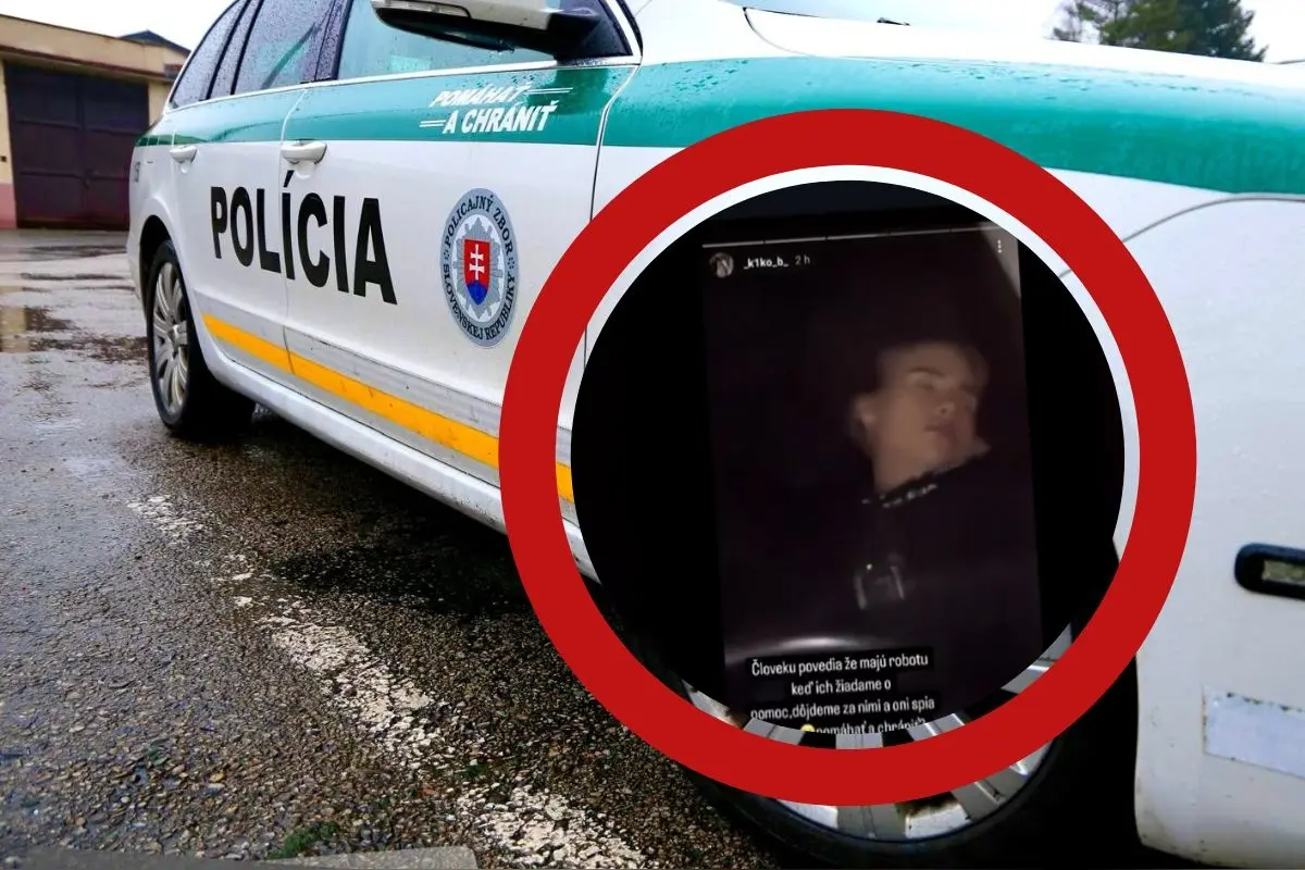 Foto: Policajtka z Nitry spala v služobnom aute, muž ju natočil. Kompromitujúce video môže mať dohru pre oboch