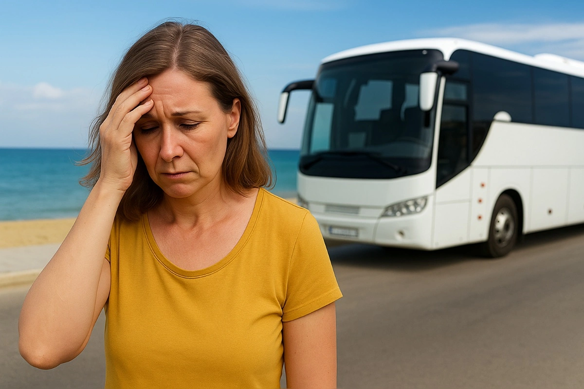 Foto: Žena vystúpila z autobusu v Nových Zámkoch, no domov prišla bez darčekov z dovolenky. Okradli ma až vlastní, konštatuje