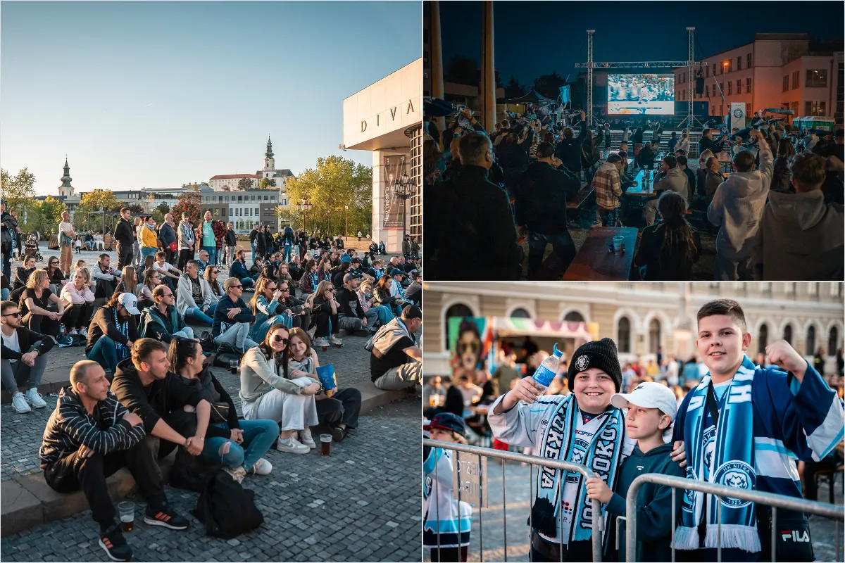 FOTO: Na námestí v Nitre bude fanzóna, Corgoni sa po nedeľnej dráme v utorok opäť postavia proti Slovanu