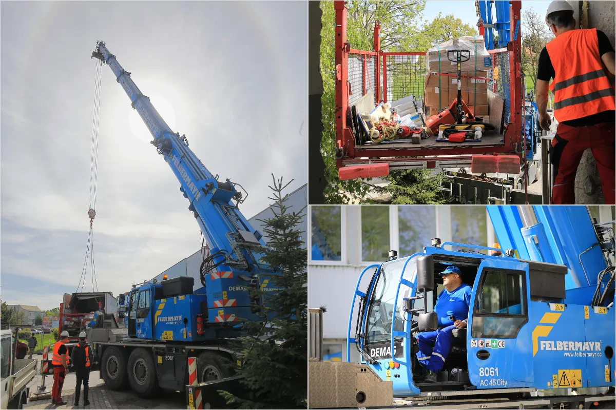 FOTO: Do nemocnice v Nových Zámkoch dorazil nový prístroj, museli kvôli nemu rozbúrať časť steny