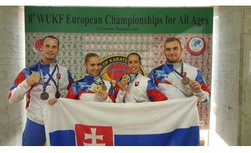 Policajti bodovali na súťaži v karate, na Majstrovstvách Európy WUKF v talianskom Montichiari