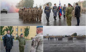 FOTO: V Leviciach prebehlo slávnostné privítanie vojakov zo zahraničných misií