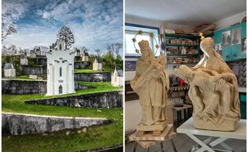 FOTO: V Topoľčanoch zrekonštruovali kalváriu, pracuje sa aj na obnove starobylých sôch