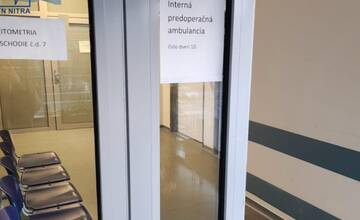 Pacienti v Nitre už nemusia pred operáciou chodiť po rôznych vyšetreniach. Vznikla predoperačná ambulancia