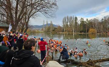 VIDEO: Ľadové medvede, tulene aj vydry. Na celoslovenskom zraze v Nitre sa stretlo vyše 200 otužilcov