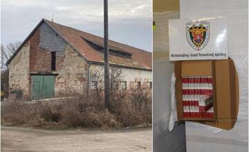 VIDEO+FOTO: V stolárskej dielni v Nitrianskom kraji sa ukrýval biznis s nelegálnym tabakom za 2,6 milióna eur