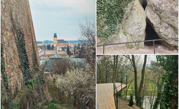 FOTO: Ako to vyzerá na kopci pod Nitrianskym hradom? Poteší vás jaskyňa aj nové výhľady na mesto