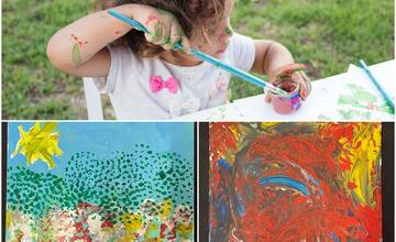 Škôlkari s autizmom z Topoľčian sú šikovní umelci, ich obrazy si môžete vydražiť a pomôcť tak škôlke 