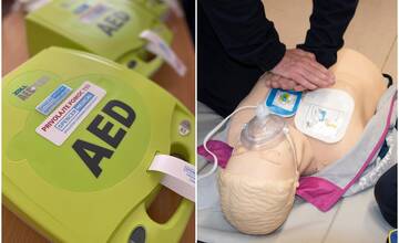 FOTO: V Nitre pribudnú štyri nové defibrilátory. Obslúžiť ich zvládne každý a zachránia mnohé životy