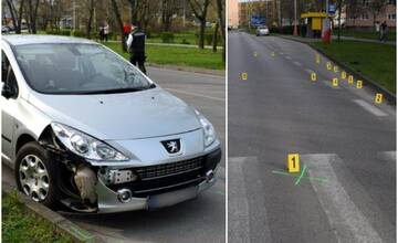 Vodič Peugeotu zrazil v Šali chodca, ktorý išiel po priechode. Polícia prosí o pomoc, hľadá svedkov