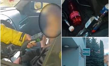 Najprv šoférovala opitá žena zo Šale, potom jej kamarátka. Tá ju tromfla, dokopy mali takmer 7 promile