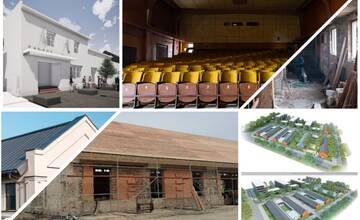FOTO: Od zaniknutého kina ku kreatívnemu centru. V Nitre obnovili päť historických budov vrátane kasární