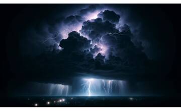 To najhoršie ešte nie je za nami: V troch okresoch zvýšili výstrahu pred búrkami na 3. stupeň