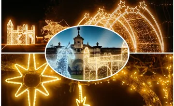 Tip na výlet: Zažite v Komárne kúzlo Vianoc. Stará pevnosť každý večer žiari tisíckami svetiel