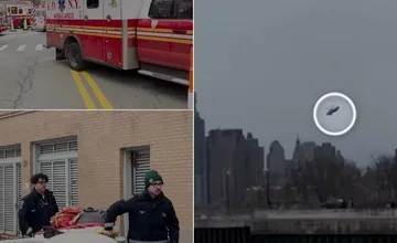 VIDEO: Tragédia nad riekou Hudson. Helikoptéra sa rozpadla vo vzduchu, medzi obeťami je riaditeľ Siemensu s rodinou