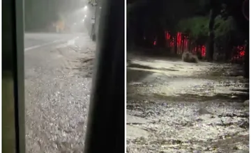 VIDEO: Nitru zasiahli v pondelok silné búrky, ulice zaplavilo, za pár minút spadlo vyše 30 mm dažďa 