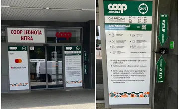 COOP Jednota spúšťa v Nitre nonstop predajňu otvorenú 24/7. Nakúpite tu aj bez predavačiek