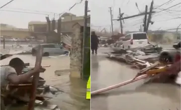 VIDEO: Hurikán Melissa zasiahol Jamajku silou 5. kategórie. Ostrov zdevastovaný, mieri na Kubu
