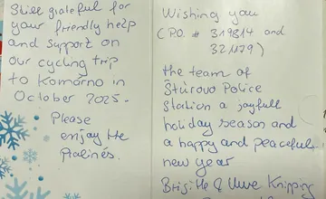 Ľudský prístup policajtov zo Štúrova počas jarmoku ocenili turisti z Passau, stratenú Nemku dojala ľudskoť a nápomocnosť