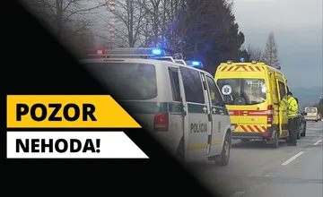 V Lužiankach došlo k hromadnej nehode, úsekom prechádzajte opatrne, zrazili sa tam štyri autá