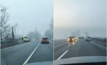 Dopravné nehody v Nitrianskom kraji komplikujú dopravu v Tlmačoch, Lefantovciach,  aj medzi Olichovom a Kozárovcami