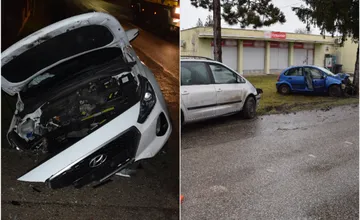 FOTO: Opití vodiči v Nitrianskom kraji ohrozovali seba aj svoje okolie, pri nehodách zasahovala polícia