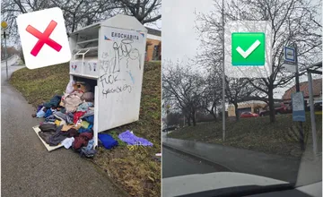 Problém na sídlisku v Nitre vyústil do radikálneho kroku, kontajner na oblečenie musel z jednej z ulíc preč