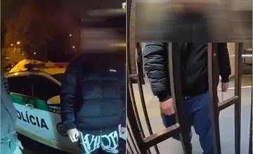 VIDEO: Nedávna naháňačka na kruháči v Nitre má nečakané pokračovanie. Chlapca chytili opäť, dopustil sa aj ďalších činov