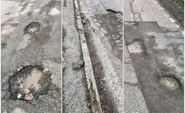 FOTO: Nitrania kritizujú zúfalý stav komunikácií v meste. Za takéto cesty by sa hanbili aj Flinstonovci, krútia hlavami