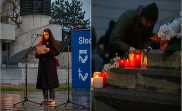 VIDEO: Od vraždy Jána Kuciaka a jeho snúbenice prešlo osem rokov, takto si ich spomienku uctili v Nitrianskom kraji