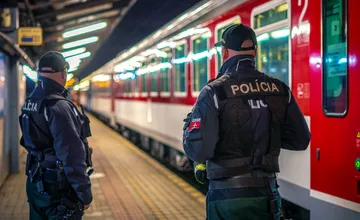 V Nitrianskom kraji nabrali vlaky meškanie, dôvodom bolo konfliktné správanie cestujúceho, riešiť ho mali muži zákona