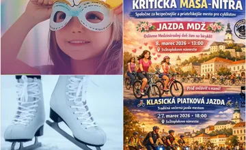 Program na víkend v Nitre: Vyrazte von! Čaká vás cyklojazda k MDŽ, rozprávkové popoludnie aj korčuľovanie