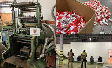 FOTO: Colníci odhalili v okresoch Topoľčany a Trnava tajnú výrobňu cigariet, zadržali 4 ľudí a stopli miliónový biznis