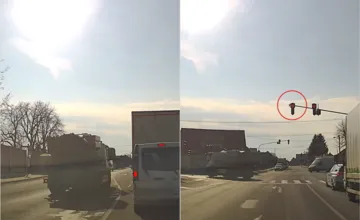 VIDEO: Dopravní policajti z Nitry neverili vlastným očiam, stačila chvíľa a vodič nákladiaku mohol spôsobiť vážnu nehodu