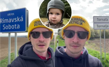 Milujúci otec Rišo prešiel už polovicu krajiny, aby vyzbieral peniaze pre chorého syna. O chvíľu je v Nitrianskom kraji