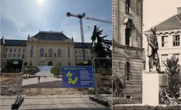 FOTO: Mala by sa socha Masaryka vrátiť pred súd? Nitra dáva občanom možnosť vyjadriť svoj názor