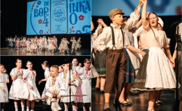 VIDEO: Detský folklórny súbor Borinka z Nitry oslávil veľké výročie. Za dlhoročnú prácu dostal cenu primátora