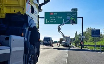 Skvelé správy pre nitrianskych vodičov! Zjazd z rýchlostnej cesty v smere z Trnavy do Nitry je už plne prejazdný