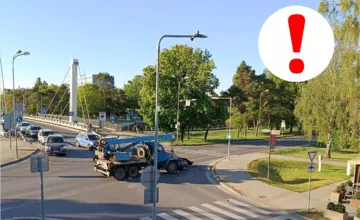 Aktuálne z dopravy: Pozor na nehodu na križovatke v Nitre. Na R1 je odstavené osobné auto