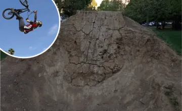 Legendárnu dráhu na sídlisku v Nitre niekto zničil. Pre mnohých predstavovala detstvo či dospievanie na bicykli