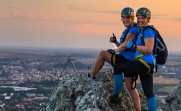 Nová ferratová sezóna na nitrianskom Zobore štartuje už v máji, atrakciu vlani navštívili tisíce lezcov