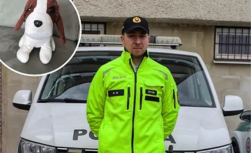 Policajt z Nitry si všimol detail, ktorý by iní prehliadli. Dvojročnej Jasmínke tým ušetril slzy