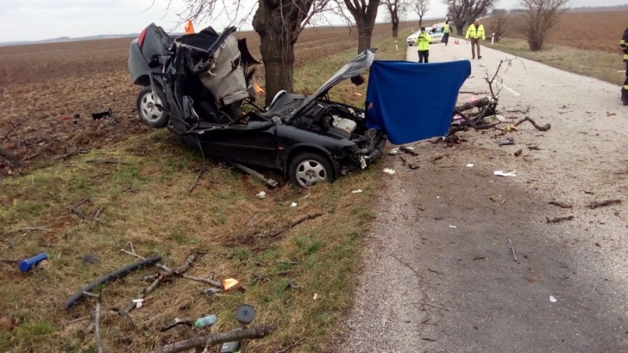 Hrôzostrašná nehoda! Mladá vodička narazila do stromu, následky boli tragické, foto 1